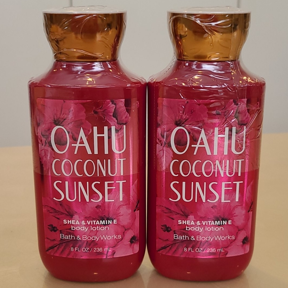 Bath & Body Works Oahu Coconut Sunset Body Lotion